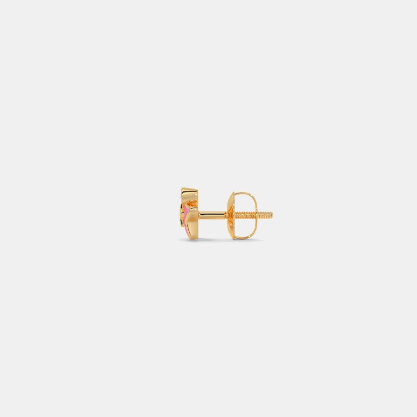 The Sparkle Heart Stud Earrings - image 7