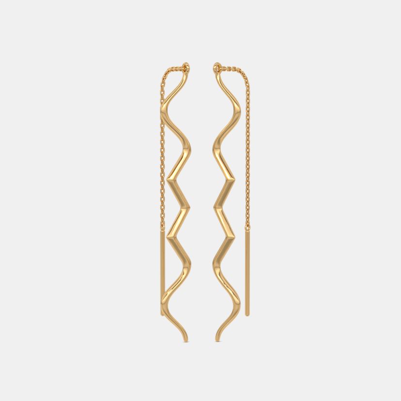 The Petronia Sui Dhaga Earrings - image 1