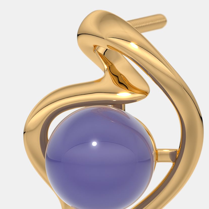 The Aqua Muse Stud Earrings - image 5