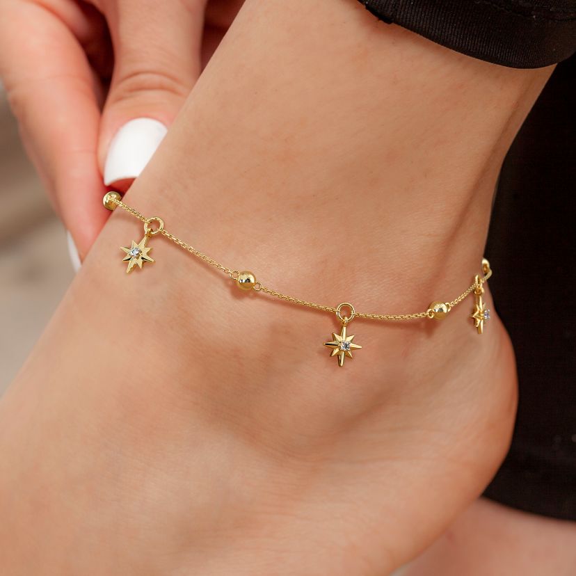 The Selenia Anklet - Back View