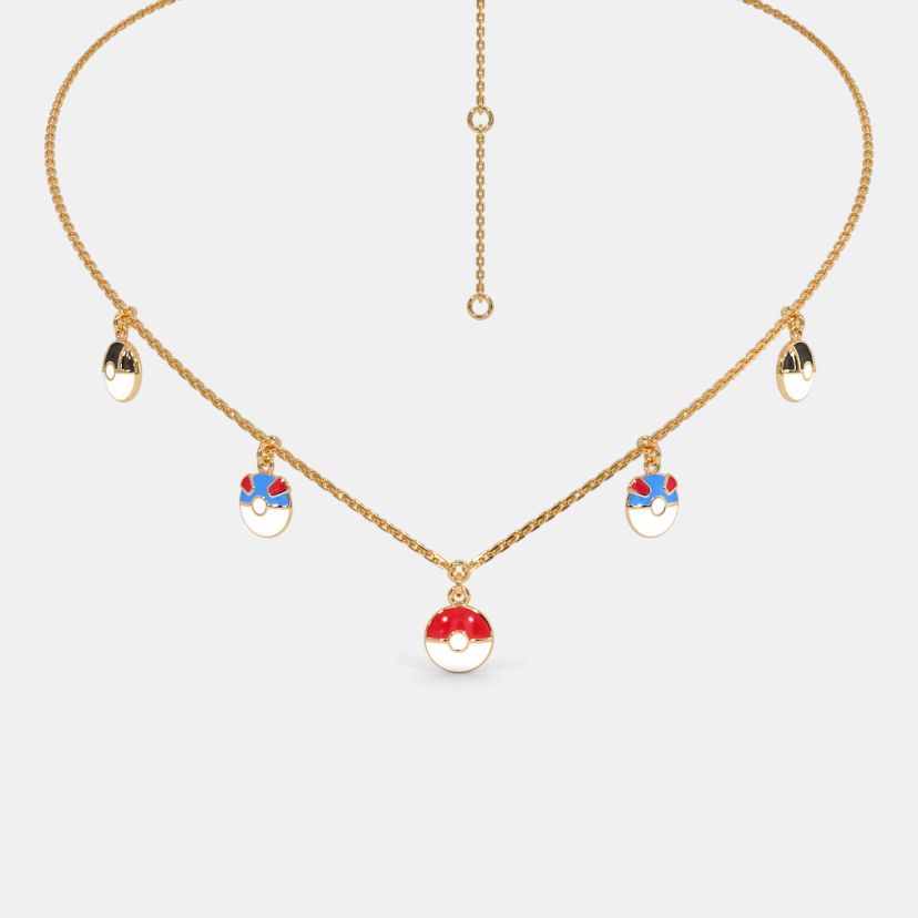 The Pokeball Charm Necklace - image 1