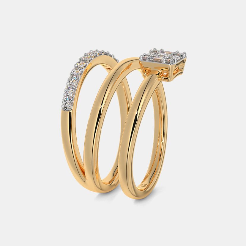 The Harmonia Spiral Ring - image 9