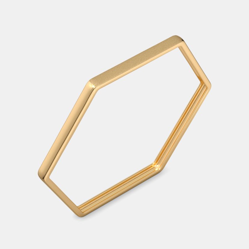 The Elysara Geometric Bangle - image 1