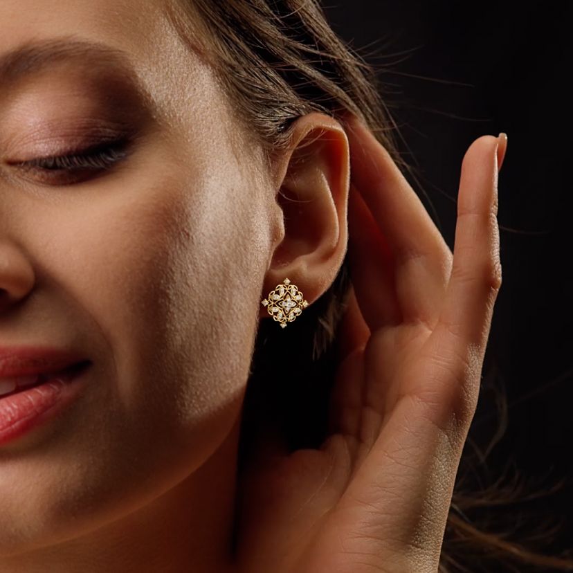 The Brillo en Flor Stud Earrings - image 4
