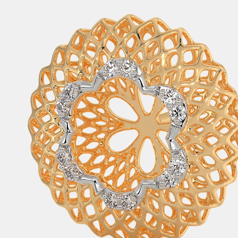 The Azalia Lattice Earrings - image 5