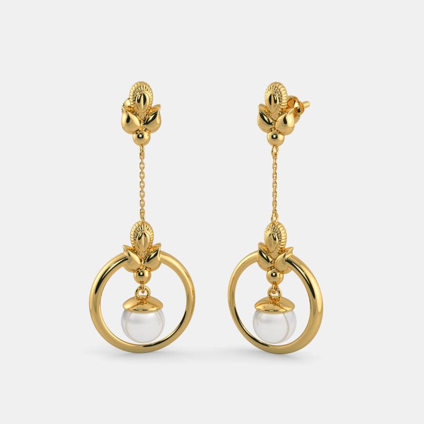 The Chandrakala Drop Earrings - image 1