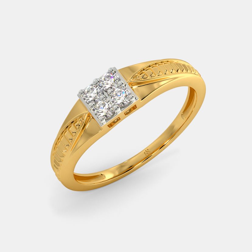 Engagement ring for boy in gold hotsell
