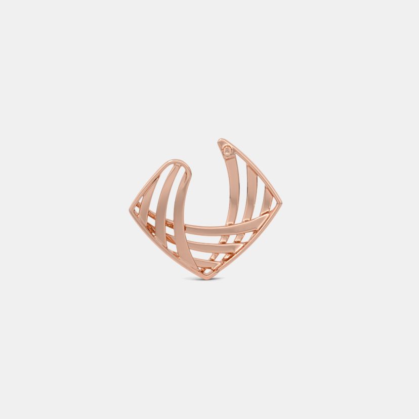 The Peira Orange Peel Earrings - image 7