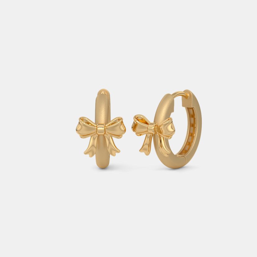 The Bowlet Kids Hoop Earrings - image 1
