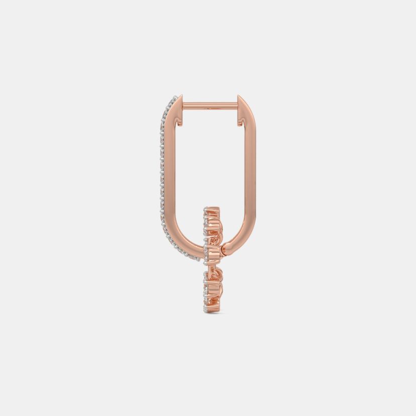 The Bloom Spin Dangle Hoop Earrings - image 8