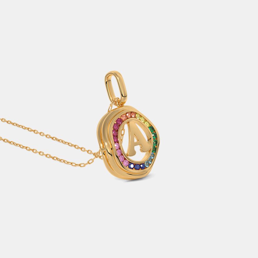 The Vibralett A Initial Pendant - image 7