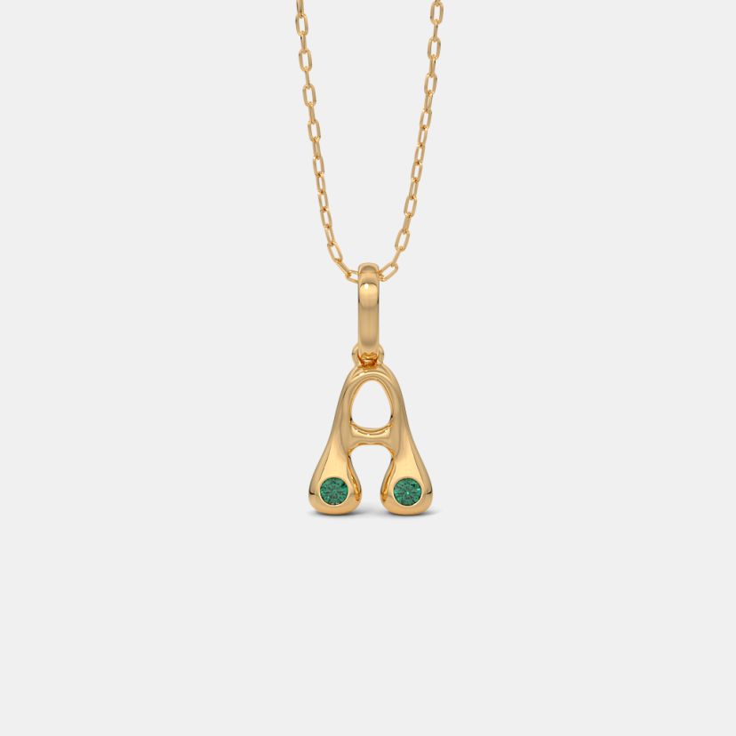 The Initiale A Initial Pendant - image 5