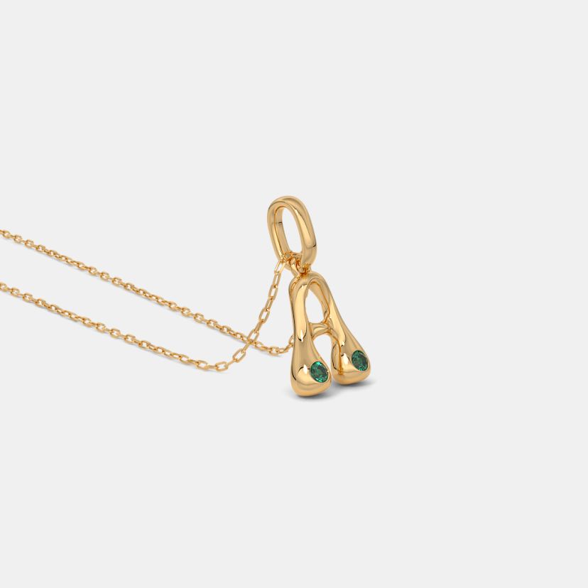The Initiale A Initial Pendant - image 7