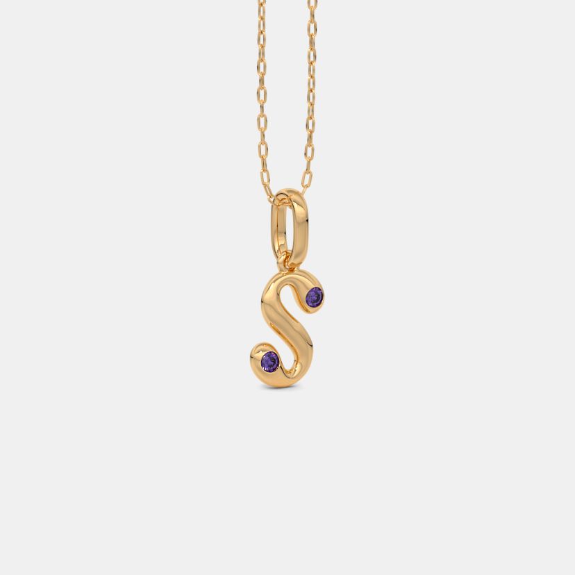 The Skae S Initial Pendant - image 6