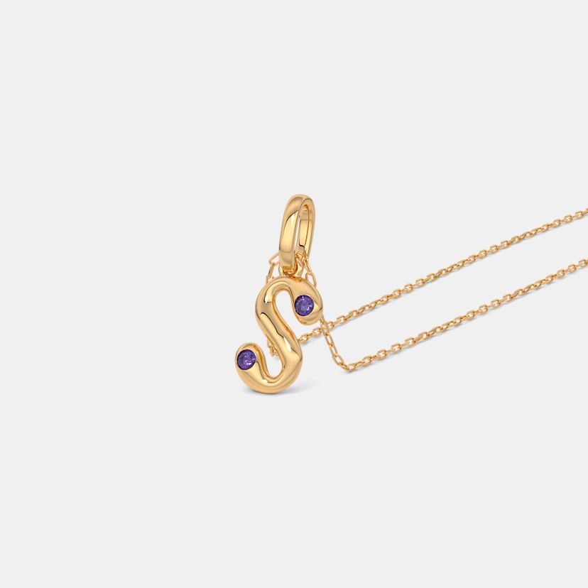 The Skae S Initial Pendant - image 1