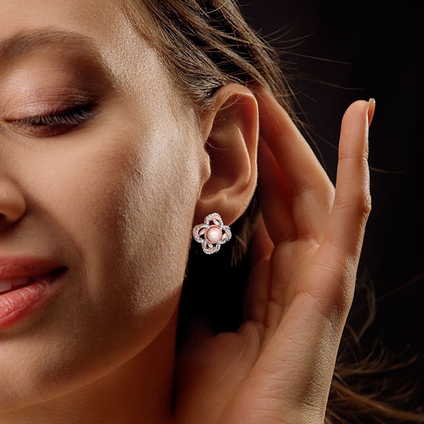 The Pearlique Stud Earrings - image 4