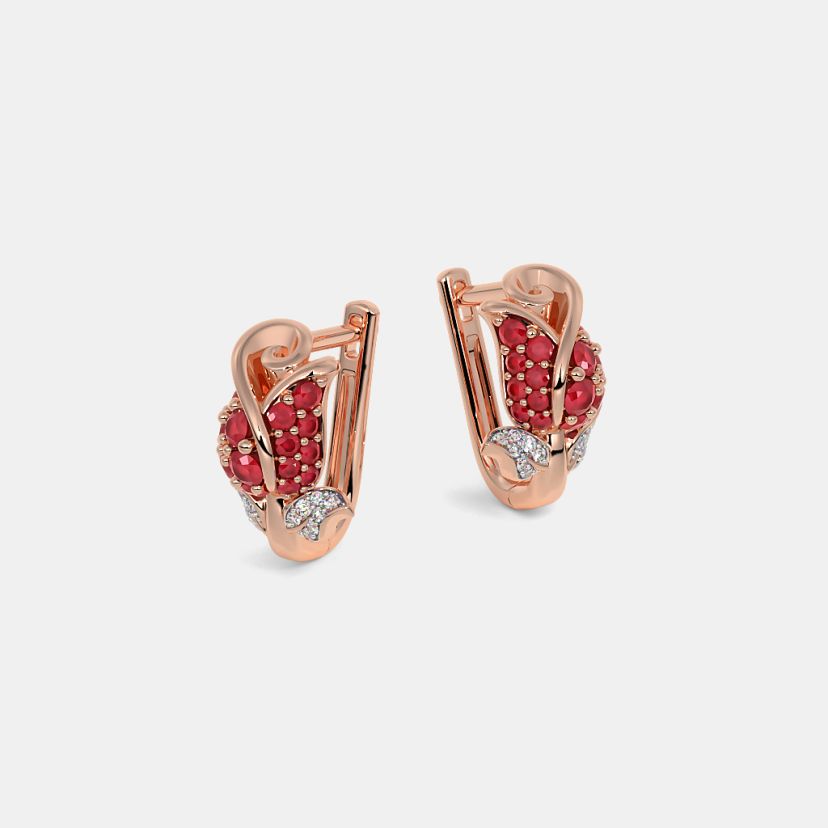 The Aleena Huggie Earrings - image 6