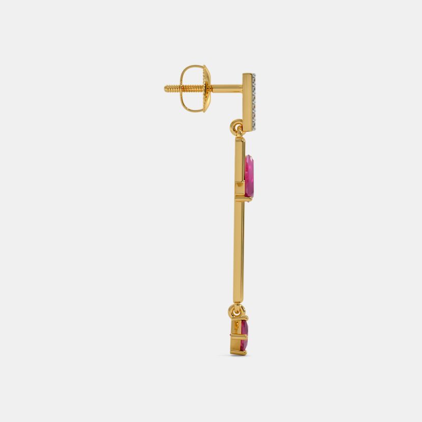 The lovanna Mismatch Drop Earrings - image 8