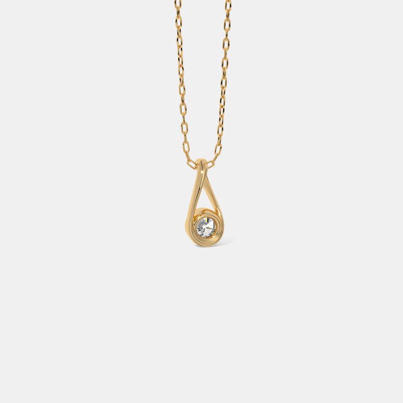 The Aurelythra Solitaire Pendant - image 6