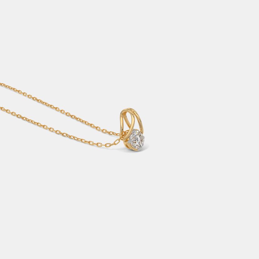 The Elyndressa Solitaire Pendant - image 7