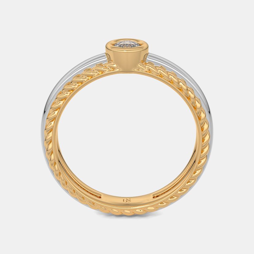 The Benton Solitaire Ring For Him - image 6