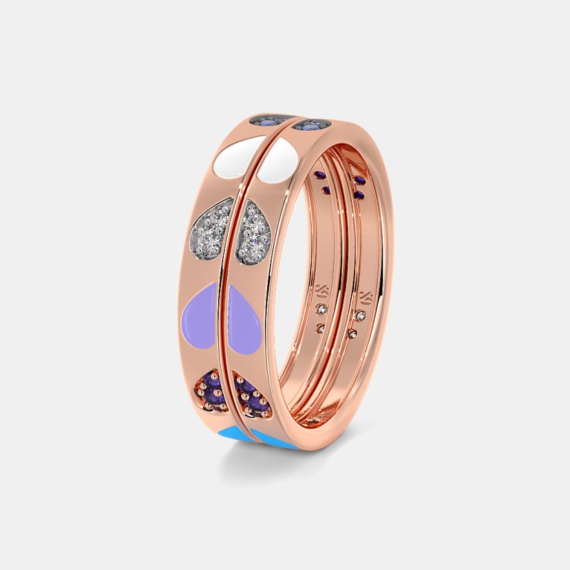 The Lovey Dovey Stackable Ring - image 10