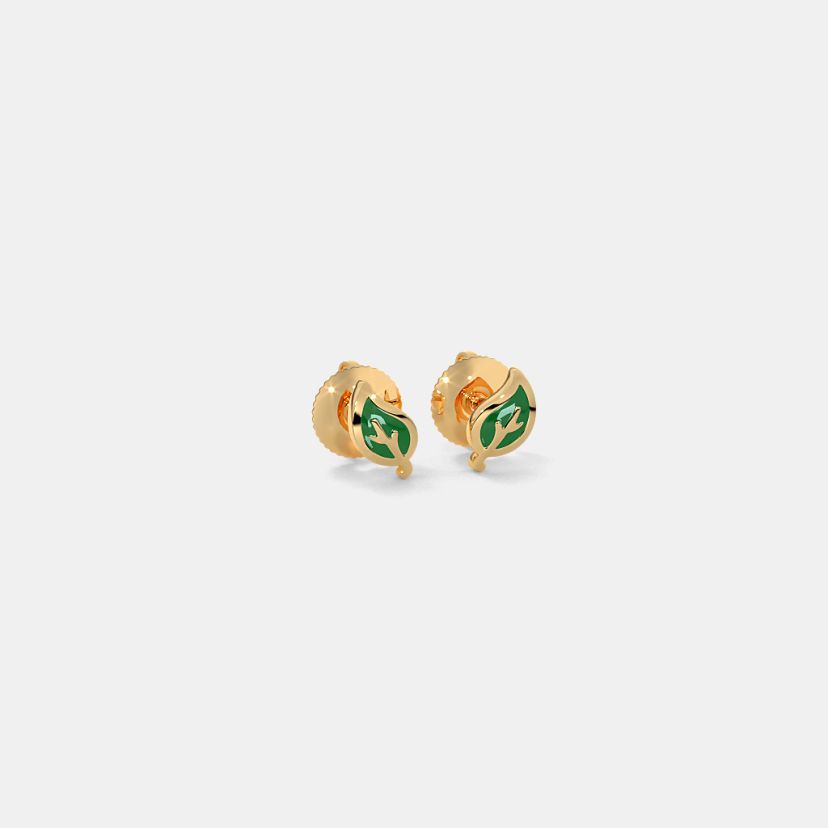 The Tiny Leaf Kids Earrings - image 4