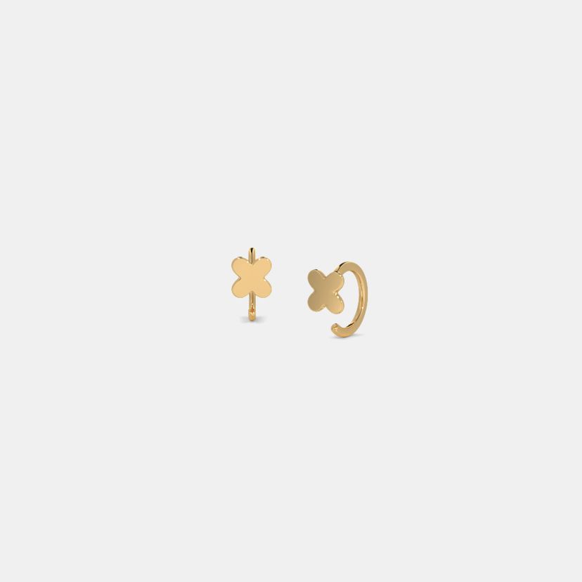 The Neana Multi Pierced Hoop Earrings - image 1