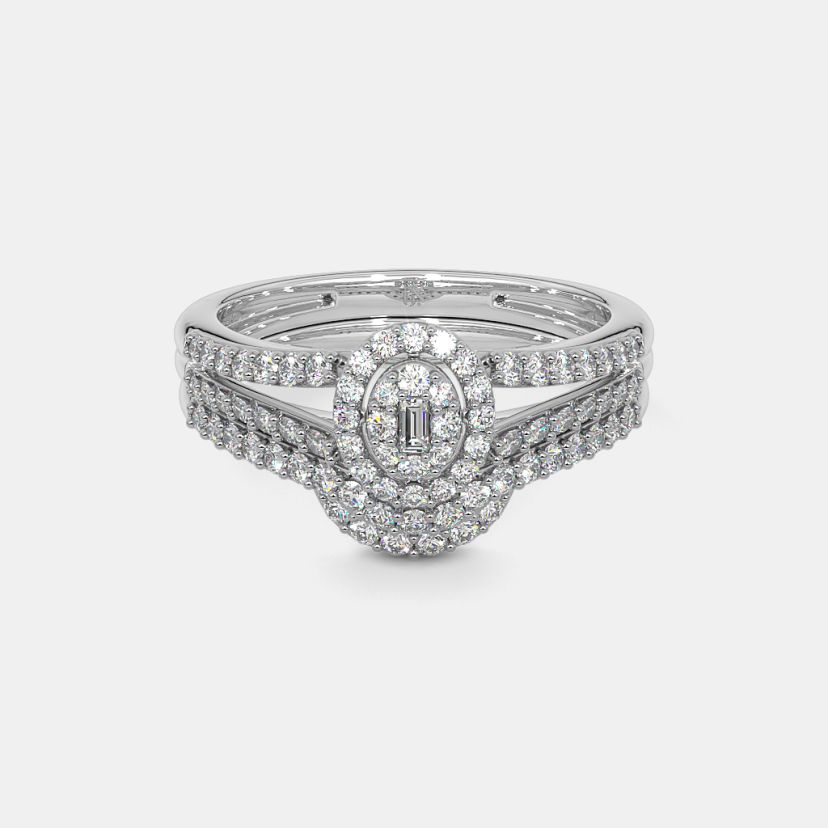 The Ethereal Tide Bridal Ring Set - image 8