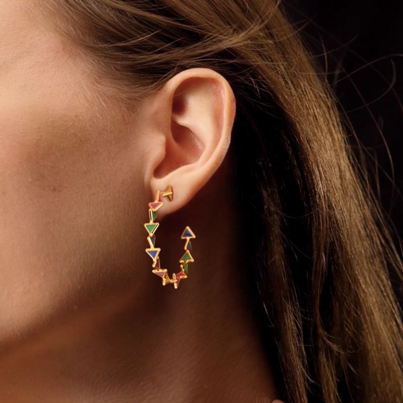 The Emerisia Hoop Earrings - image 3