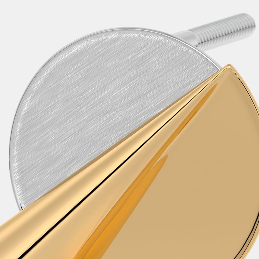 The Twain Fold Stud Earrings - image 5