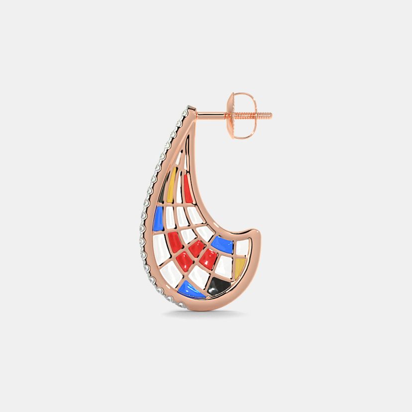 The Chromatic Brilliance J Hoop Earrings - image 10