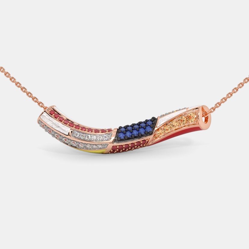 The Colorblock Fusion Necklace - image 4