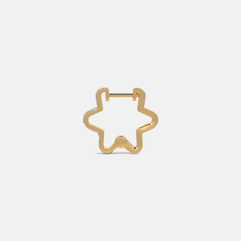 The Khepri Huggie Earrings - image 9