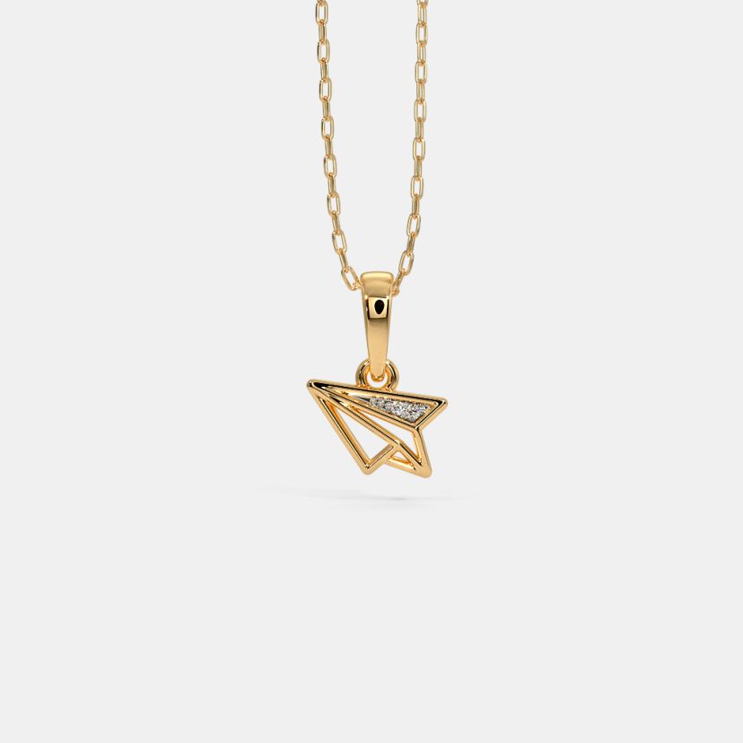 The Origami Plane Kids Pendant - image 4