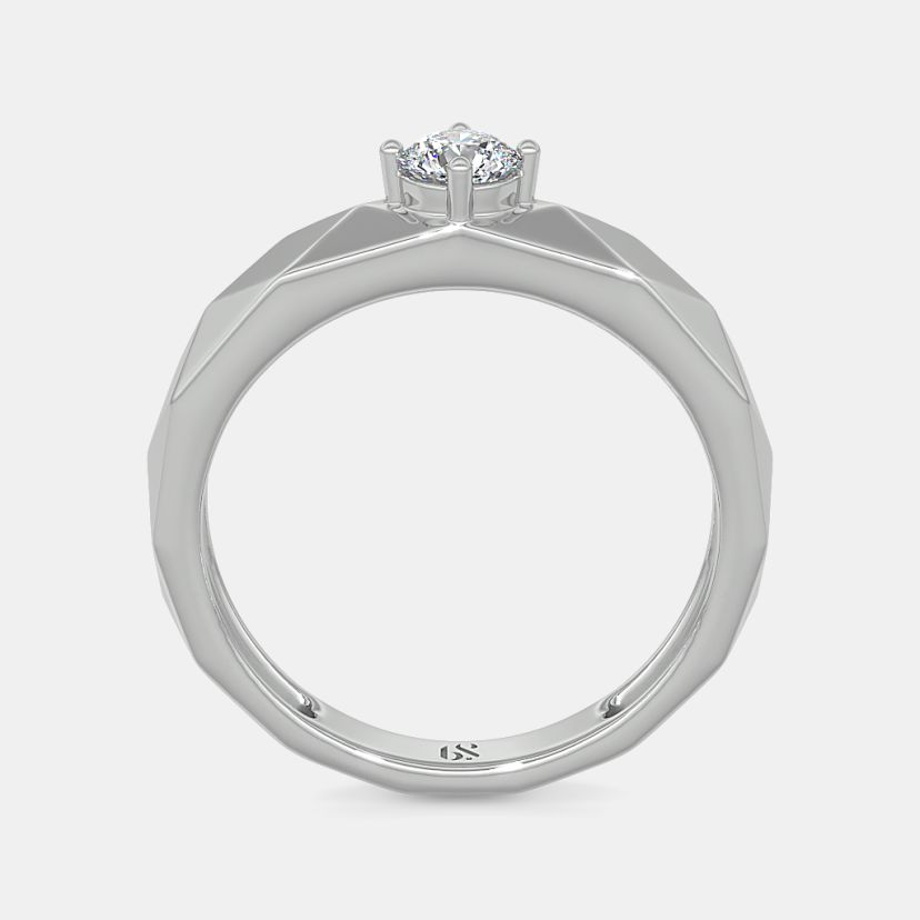 The Rory Solitaire Ring For Him - image 6
