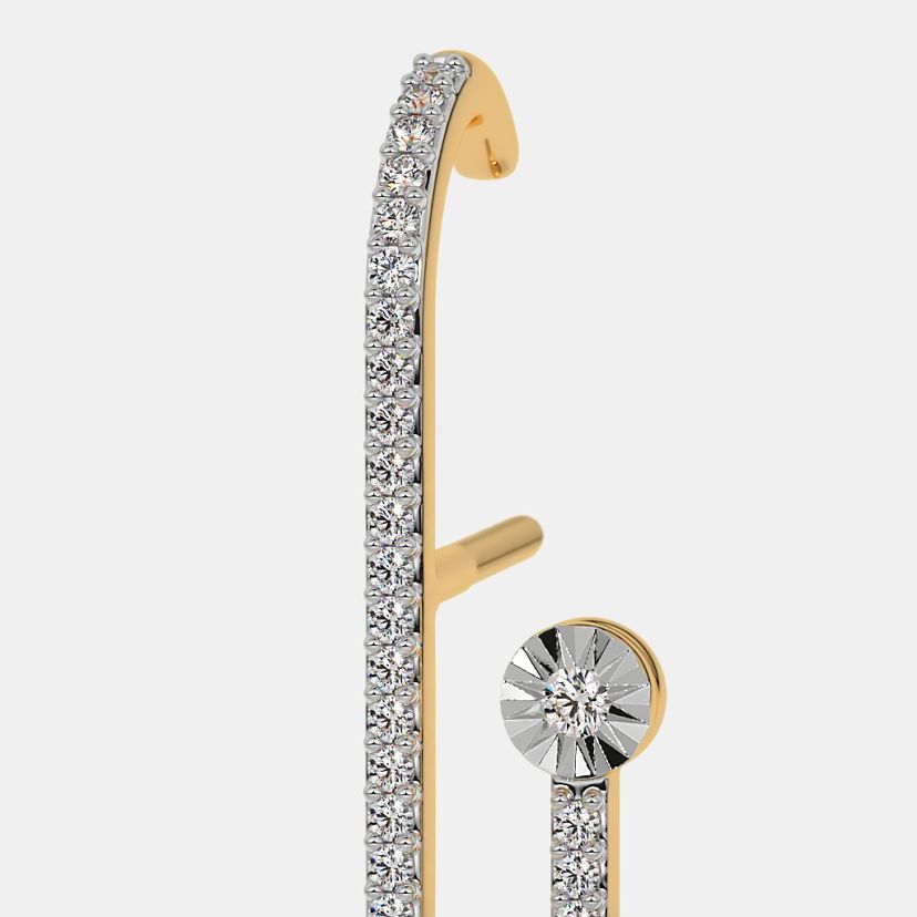The Luxer J Hoop Earrings - image 4