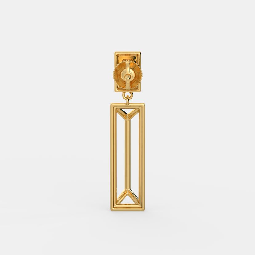 The Fenced Axis Earrings - image 5