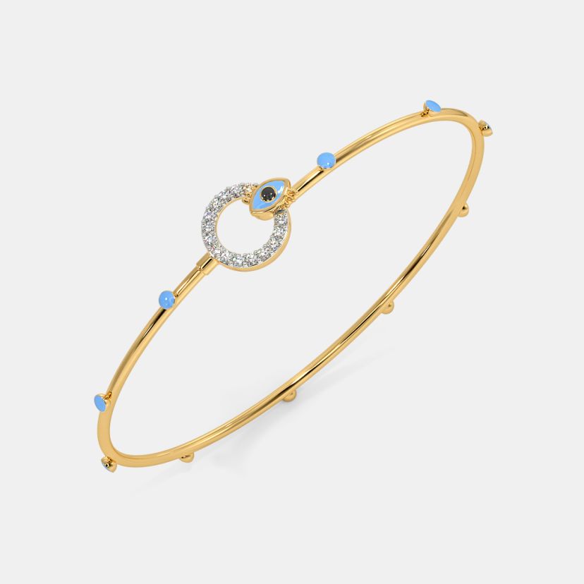 The Lucky Evil Eye Toggle Bangle - image 1