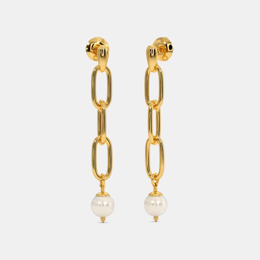 The Noire Drop Earrings - image 1
