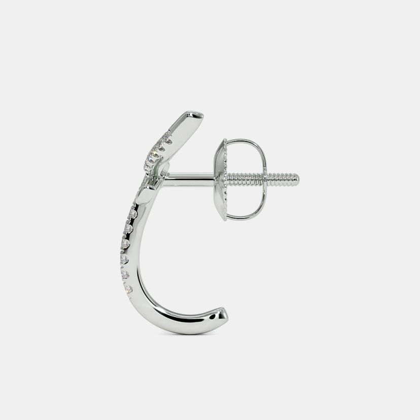The Alizee J Hoop Earrings - image 5