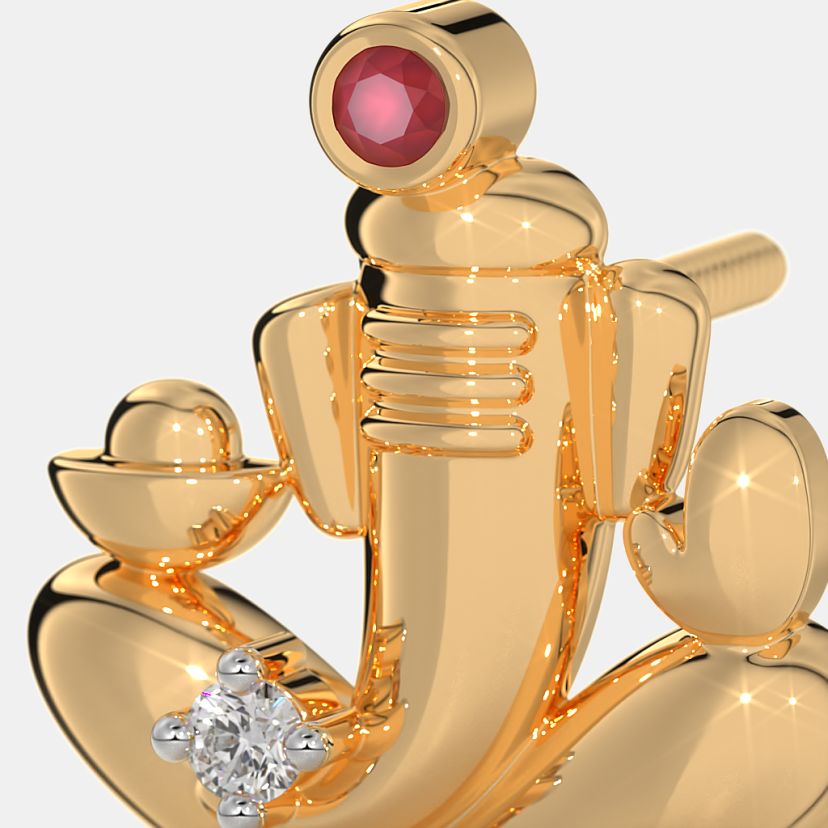 The Tarak Stud Earrings - image 5