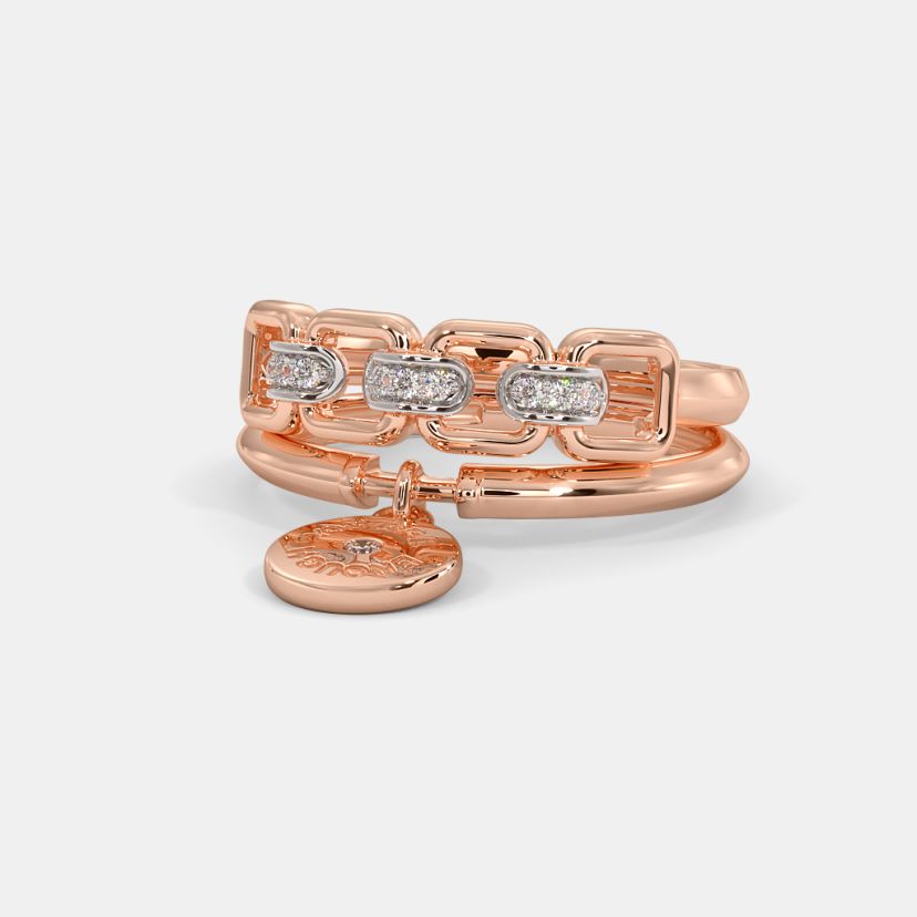 The Natana Stackable Charm Ring - image 6