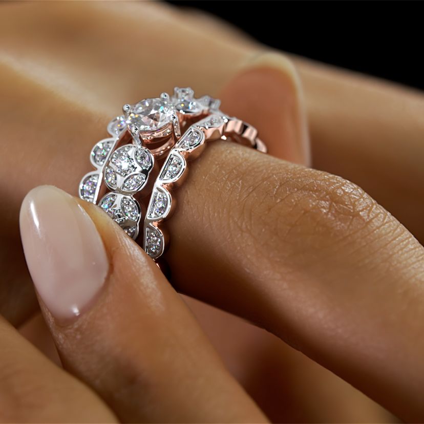 The Ratih Bridal Ring Set - image 6