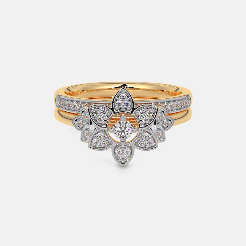 The Norabel Bridal Ring Set - image 8
