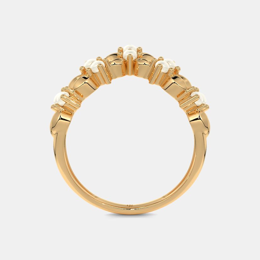 The Perrine Chevron Ring - image 8