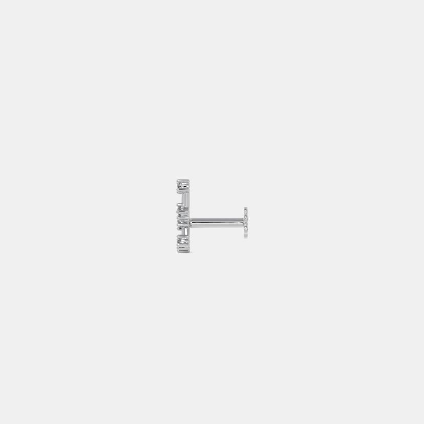 The Cassiopeia Constellation Multi Pierced Stud Earrings - image 8
