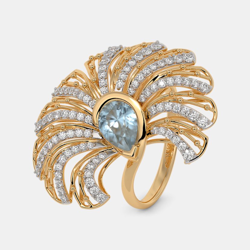 The Serenya Cocktail Ring - image 1