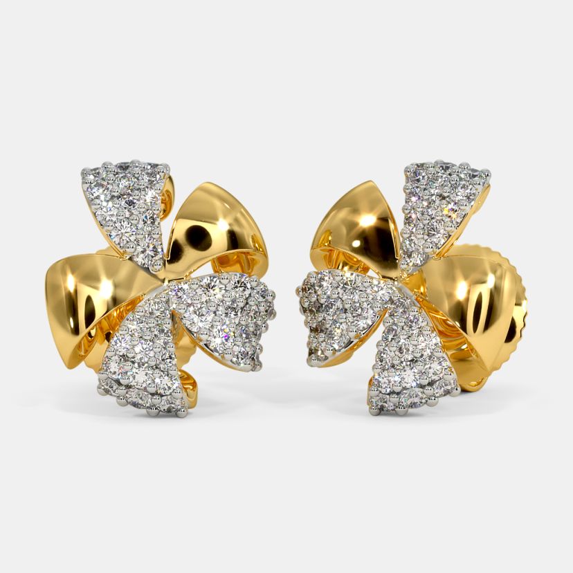 The Champa Stud Earrings - image 1