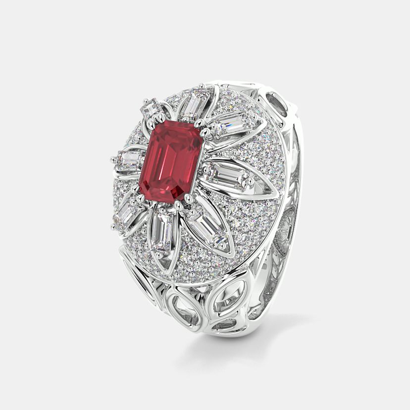 Buy 100 Red Rings Online BlueStone India s 1 Online